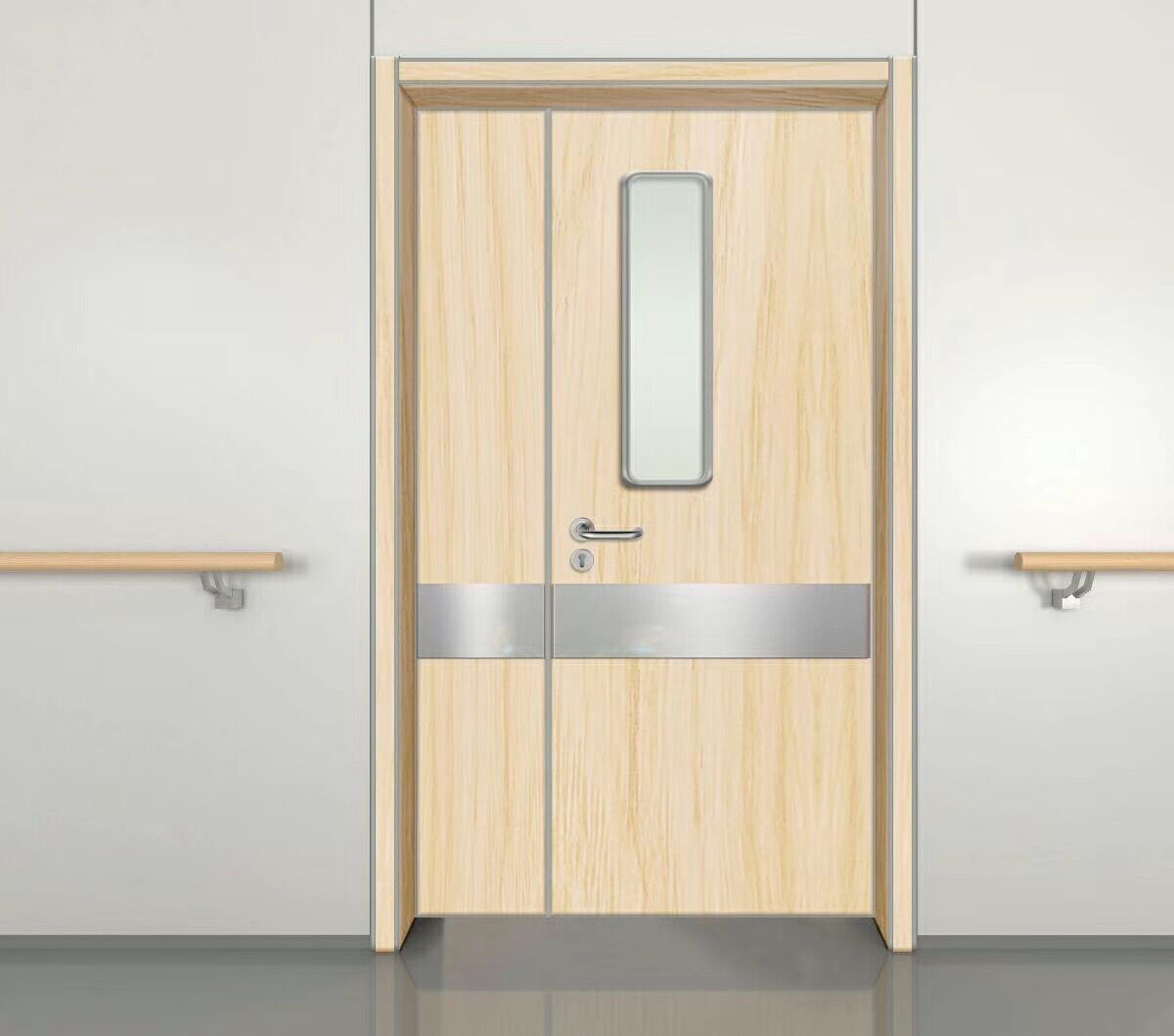 医院专用门,豪森医院专用门,医院卫生间防水防潮特种门